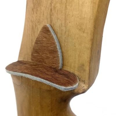 3 Set Archery Leather Arrow Rest Traditional Silent Plate Arrow Recurve Bow - Image 1 of 4