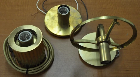 Brass Light Fixtures Cover
