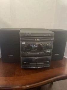 philips magnavox FW315C/37 mini system, Tested, Tuner And Speakers Work. Read - Picture 1 of 9