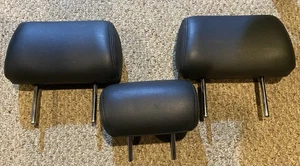 2005 - 2011 Toyota Tacoma Rear Seat Headrest Set Leather OEM - Foto 1 di 2