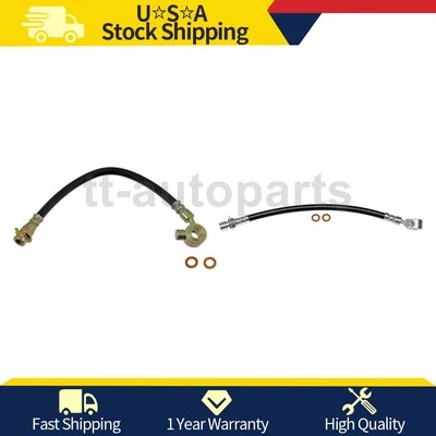 2 piezas Dorman - Línea de manguera de freno delantero primera parada para camioneta Chevrolet C10 1971-1972 Foto 1 de 4