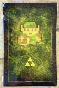 Póster Herofied Art Legend of Zelda Link NES Triforce de Rob Taylor - Imagen 1 de 9