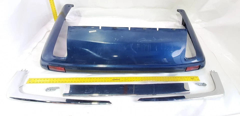 Conjunto completo de parachoques trasero Jaguar XJS 1994 1995 1996 OEM JGE azul zafiro Foto 1 de 4