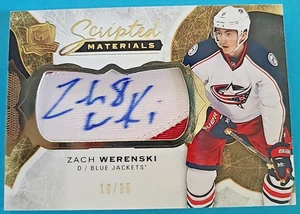 2016-17 Zach Werenski The Cup Scripted Materials RPA Rookie Auto Patch RC /35 - Picture 1 of 3
