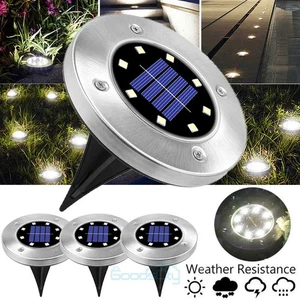 1/2/4Pcs Solar In Ground Lights Outdoor Garden Landscape LED Lights Pathway Yard - Picture 1 of 18