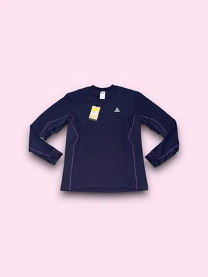 Nike ACG Dri-FIT Goat Rocks Hombres L/S Top Invierno Talla Pequeña Púrpura FB8115-555 Foto 1 de 3