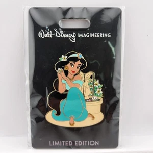Jasmine WDI MOG Flower Girls Floral Princesses LE 300 Pin Aladdin - Picture 1 of 5