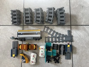 LEGO CITY: Personenzug 60197 9v Fernteile Teile Zug Schienen wie abgebildet - Bild 1 von 6