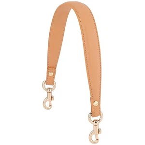 20.3 Inch Brown Leather Strap for Purse, 1 Inch Wide Replacement Handle With ... - Picture 1 of 6