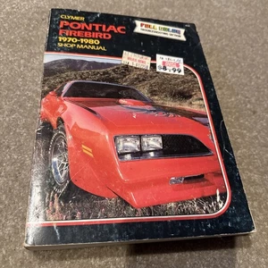 Clymer Pontiac Firebird 1970-1980 Shop Manual Diagrams A235 - Picture 1 of 4