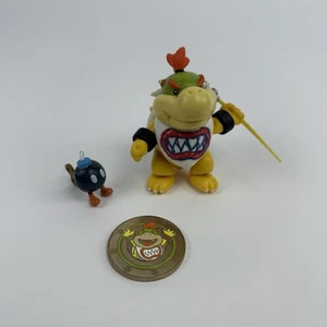 "Figura de acción Posable Bowser JR Jakks Pacific World Of Nintendo Super Mario 3""" - Imagen 1 de 6