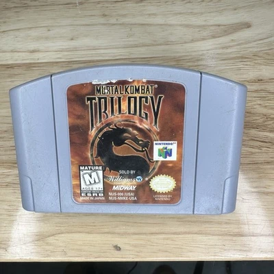 Mortal Kombat Trilogy (Nintendo 64, N64, 1996) Cartridge Only Authentic  - Image 1 of 4