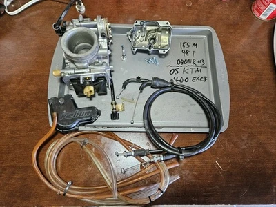 *RECONSTRUIDO* Carburador Keihin FCR-MX 39 KTM 400 450 525 EXC XC-W XC SXF MXC SMC  Foto 1 de 4