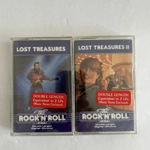 Time Life Music Lost Treasure’s I & II Cassette Lot 2 New Sealed - Picture 1 of 6