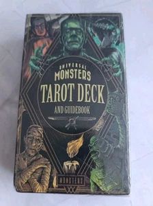 Universal Monsters - Tarot Card Deck And Guidebook New and Sealed - Picture 1 of 2