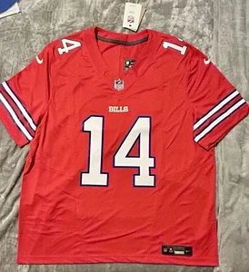 Bills/NE? Stefon Diggs #14 Red Nike On Field NFL Jersey Men’s 2XL New w/tags - Picture 1 of 5