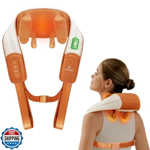 CuPiLo Massaggiatore Collo Shiatsu con Calore - Regalo Ideale per Donna,Uomo,Cordless 4D - Foto 1 di 5