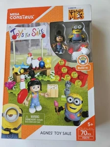 DESPICABLE ME 3 Minions AGNES TOY SALE Mega Construx Building Set FACTORY SEALED - Picture 1 of 2