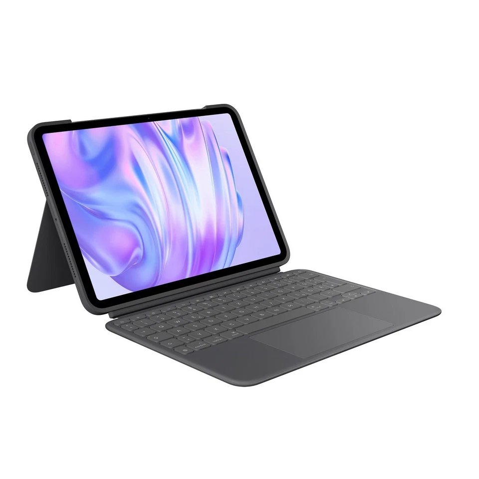 Logitech Combo Touch Tastatur-Case Grafit für iPad Pro 11" (M4/M5) DE-Layout - Bild 1 von 4
