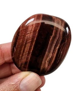 Rotes Tigerauge polierter glatter Stein Afrika 34,7 Gramm - Bild 1 von 1