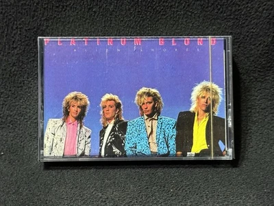 Platinum Blonde Alien Shores Taiwan Himalaya Cassette Sealed 1985 Promo Insert - Image 1 of 4