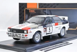 Audi Quattro, No.5, World Rally Championship, 1000 Lakes Rally S.Blomqvist/B.Cederberg IXO 1:18 - Picture 1 of 14