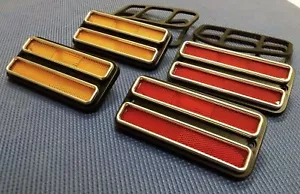 1968 - 1972 CHEVROLET GMC PICK-UP BLAZER JIMMY VAN DELUXE SIDE MARKER LIGHT SET - Picture 1 of 6