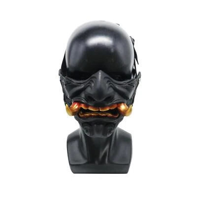 Maschera da samurai Prop Decorazione Maschera Regali Vestirsi Cosplay - Immagine 1 di 4