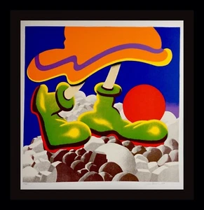 ARTE Jack Brusca Chica con Bola de Playa Firmado a Mano Numerado - Imagen 1 de 5