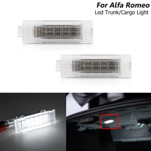 White LED Trunk Luggage Door Glove Box Light For 2016- Alfa Romeo Giulia Stelvio - Picture 1 of 8