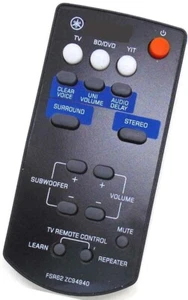 New Replacement Soundbar Remote For Yamaha FSR62 ZC94940 YAS-201 YAS-CU201... - Picture 1 of 3