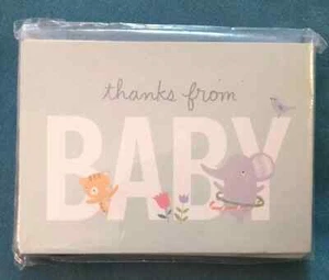 Biglietti Thanks From Baby Note 20 carte NUOVE rare da trovare - Foto 1 di 2