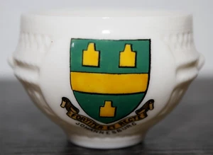 W. H. Goss Crested Ware Johannesburg Coat of Arms Vintage Model of Cinerary Urn - Picture 1 of 7