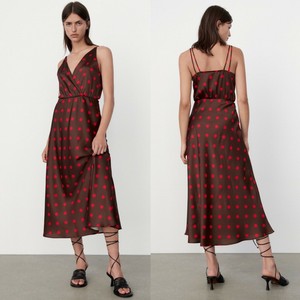 Las mejores ofertas en Vestidos sin mangas lunares Zara Poliéster para  Mujeres | eBay
