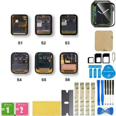 For Apple Watch Series 1 2 3 4 5 SE 6 7 8 LCD Touch Screen Display Digitizer - Image 1 of 4