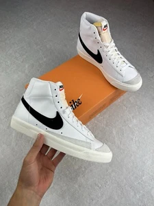 Nike Blazer Mid 77 VNTG | White/Black | BQ6806-100 | FREE SHIPPING ✅ - Picture 1 of 6