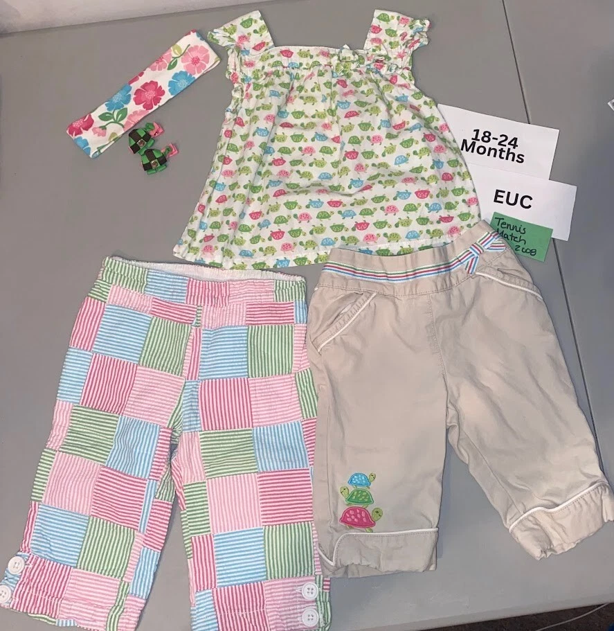 Roupa de jogo de tênis 2008 Gymboree 18 a 24 meses - Imagem 1 de 1