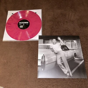 Bleachers - Self-Titled Red Galaxy Marbled Urban Outfitters Vinyl - Picture 1 of 3