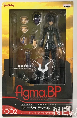 Lelouch Lamperouge figma SP-002 Code Geass Figure Max Factory 2008 From Japan Cover