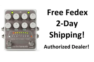 New Electro-Harmonix EHX Platform Stereo Compressor/Limiter Guitar Effects Pedal - Picture 1 of 2