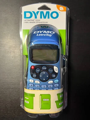 DYMO LetraTAG LT-100H Beschriftungsgerät Schriftband LT 12mm ben.AA Tastatur ABC