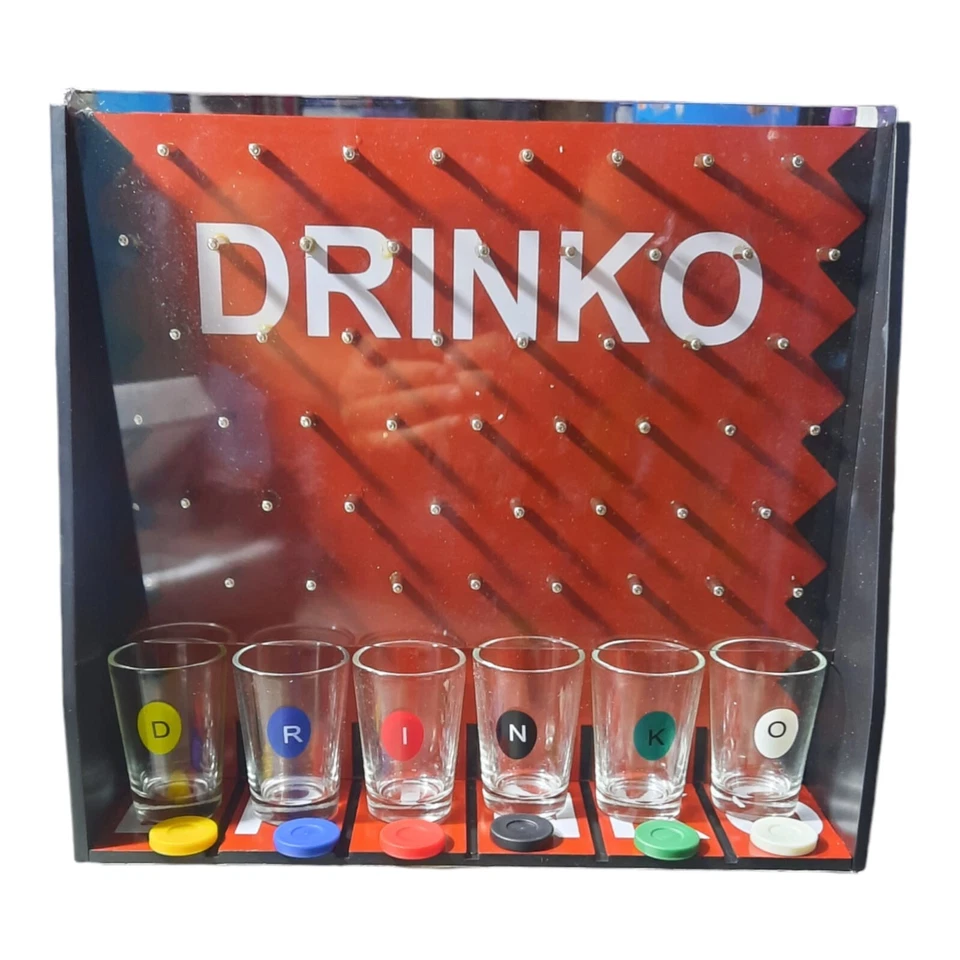 " Jeu Alcool Drinko Muro Alcool Avec Verres Jeru Colorées pour Fête - Photo 1/1