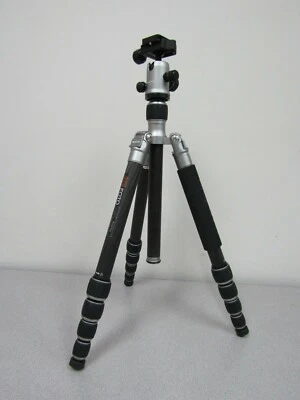 MeFOTO RoadTrip C1350Q1T Travel Tripod Kits - Titanium -  Max Load 17.6 lb (b) - Image 1 of 4