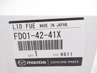 Tapa de llenado de combustible genuina OEM Mazda FD01-42-41X sin pintar 1993-1995 RX-7 Foto 1 de 4