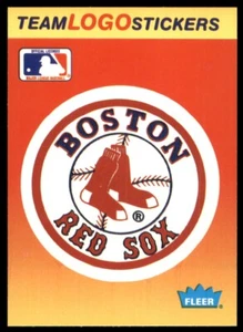 1991 Fleer Team Logo Stickers Boston Red Sox #5 - Picture 1 of 2