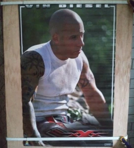 VIN DIESEL TRIPLE XXX MOVIE POSTER 2002 Scorpio Poster #792 Revolution Studios - Picture 1 of 2