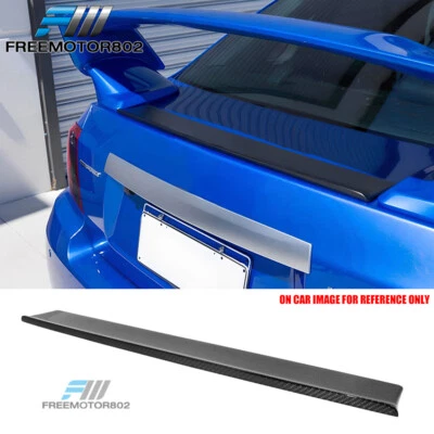 Closeout! For 08-14 Subaru Impreza WRX STI Trunk Spoiler Real Carbon Fiber Wing - Image 1 of 4