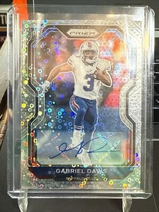2020 Prizm GABRIEL GABE DAVIS 🔥 Rookie AUTO Silver #312 Bills Jaguars RC - Imagen 1 de 2