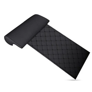 Asiento de coche acolchado de cuero para piernas soporte extensión suave reposapiés M4Q4 - Imagen 1 de 7