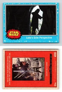 Luke's Grim Perspective #100 Journey To Star Wars The Last Jedi 2017 Topps Card - Picture 1 of 1